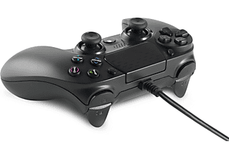 SPARTAN GEAR Hoplite vezetékes kontroller, fekete (PlayStation 4)
