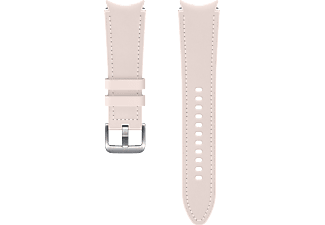 SAMSUNG Galaxy Watch4 Classic Hibrit Deri Kordon (20mm, M/L) Pembe