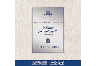 Pierre Fournier - Bach: 6 Suites for Violoncello BWV 1007-1012 (CD)
