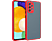 CASE AND PRO Xiaomi Redmi Note 11 4G műanyag tok, piros-fekete (MATT-N11-4G-RBK)
