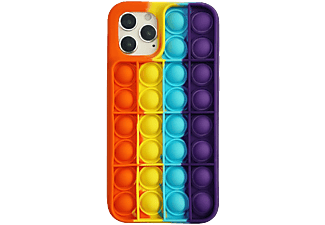CELLECT Buborékos szilikon tok, iPhone 13 Pro, narancs-sárga (BUB-IPH1361P-OY)