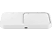 SAMSUNG Vezeték nélküli dupla töltőpad, hálózati adapterrel, fehér (EP-P5400TWEGEU)