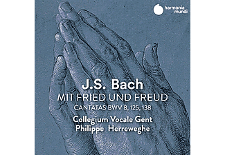 Philippe Herreweghe - Bach: Cantatas Bwv 8, 125, 138 - Mit Fried und Freud (CD)