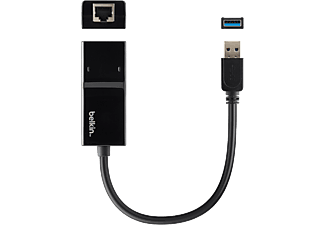 BELKIN USB 3.0 gigabites ethernet adapter, fekete (B2B048)