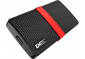EMTEC X200 külső SSD, 128GB, 450/420 MB/s, USB 3.1 (ECSSD128GX200)