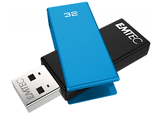EMTEC C350 Brick Pendrive, 32GB, USB 2.0, kék (ECMMD32GC352)
