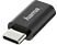 HAMA FIC micro USB - USB Type-C adapter, fekete (200310)