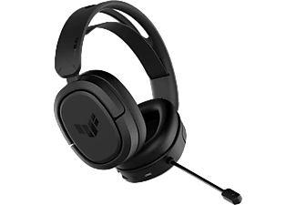 ASUS TUF Gaming H1 Wireless vezeték nélküli fejhallgató mikrofonnal, USB Type-C, fekete (90YH0391-B3UA00)