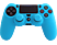 FR-TEC Szilikon tok + hüvelykujj csúszásgátló PlayStation 4 kontrollerhez, kék