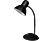 AVIDE Basic asztali lámpa, simple, +LED fényforrás E27 foglalattal, fekete (ABLDLS-B-BULB)