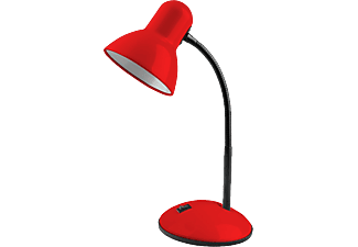 AVIDE Basic asztali lámpa, simple, +LED fényforrás E27 foglalattal, piros (ABLDLS-R-BULB)