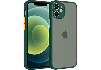 CELLECT iPhone 13 műanyag tok, zöld-narancs (CEL-MATT-IPH13-GO)