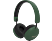 ARTSOUND Brainwave 05 On-ear Bluetooth fejhallgató mikrofonnal, zöld