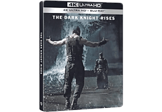 A sötét lovag - Felemelkedés (Steelbook) (4K Ultra HD Blu-ray + Blu-ray)