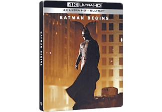 Batman: Kezdődik! (Steelbook) (4K Ultra HD Blu-ray + Blu-ray)