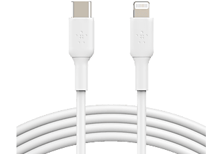 BELKIN 1M BC USB-C Lightning Kablo Beyaz