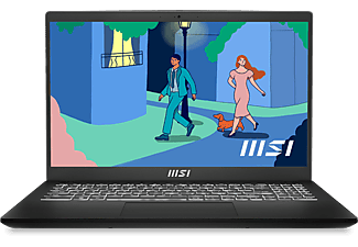 MSI Modern 15 B12M 9S7-15H112-022 laptop (15,6" FHD/Core i7/16GB/512 GB SSD/Intel Iris XE/Win11H)