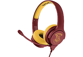 OTL TECHNOLOGIES Harry Potter Hogwarts Crest vezetékes fejhallgató mikrofonnal, 3,5mm jack (HP0816)