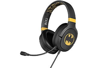 OTL TECHNOLOGIES DC Comics Batman Pro G1 vezetékes fejhallgató mikrofonnal, 3,5mm jack (DC0885)