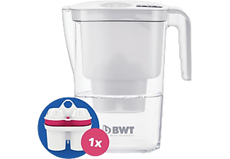 BWT 815481-B Vida Vízszűrőkancsó, fehér, 1db Magnesium Mineralized vízszűrőfilterrel