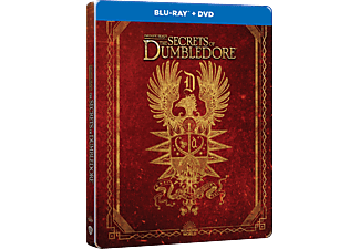 Legendás állatok: Dumbledore titkai ("Crest" Steelbook) (Blu-ray + DVD)