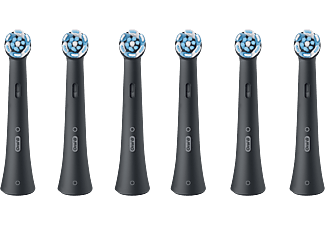 ORAL-B iO Ultimate Clean Black XL Pack fogkefefej, 6 db