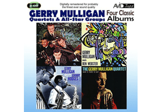 Gerry Mulligan Quartets All Star Groups Four Classic Albums CD