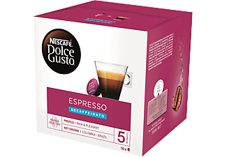 NESCAFÉ DOLCE GUSTO koffeinmentes eszpresszó kávékapszula, 16 db