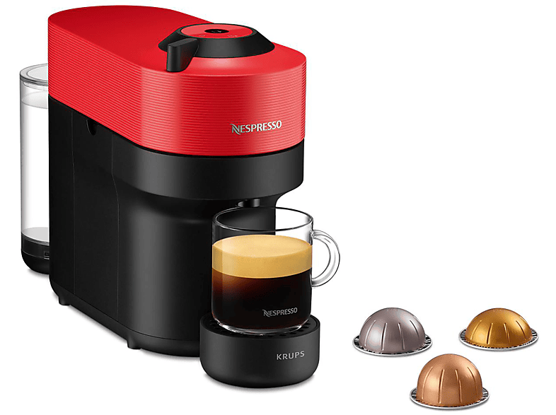 KRUPS XN9205 Vertuo Pop Nespresso Maschine Cherry Red Online Kaufen