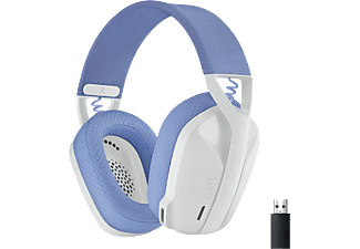 LOGITECH G435 - Gaming Headset, Grauweiß und Flieder