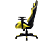 IRIS GCH201 Gaming szék, fekete-citromsárga (GCH201BC)