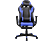 IRIS GCH204 Gaming szék, fekete-kék (GCH204BK_FT)