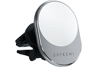 SATECHI Mágneses autós telefontartó vezeték nélküli töltéssel, asztroszürke (ST-MCMWCM)