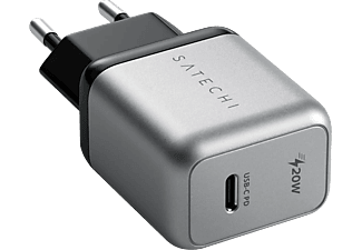 SATECHI USB Type-C PD 20W hálózati gyorstöltő, asztroszürke (ST-UC20WCM-EU)