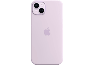 APPLE iPhone 14 Plus MagSafe rögzítésű szilikon tok, orgonalila (MPT83ZM/A)