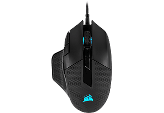 CORSAIR Nightsword gaming optikai egér, RGB, fekete (CH-9306011-EU)