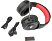 REDRAGON Pelops PRO 2.4G vezeték nélküli gaming fejhallgató mikrofonnal, fekete (H818 Pro)