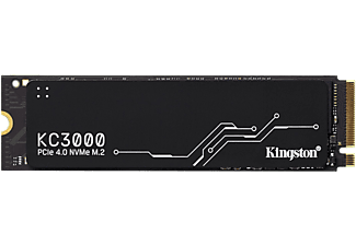 KINGSTON KC3000 belső M.2 NVMe PCIe 4.0x4 SSD meghajtó, 7000/3900 MB/S, 512GB (SKC3000S/512G)