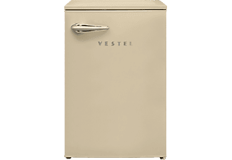 VESTEL Retro SB14401 F Enerji Sınıfı 122L Mini Buzdolabı Bej