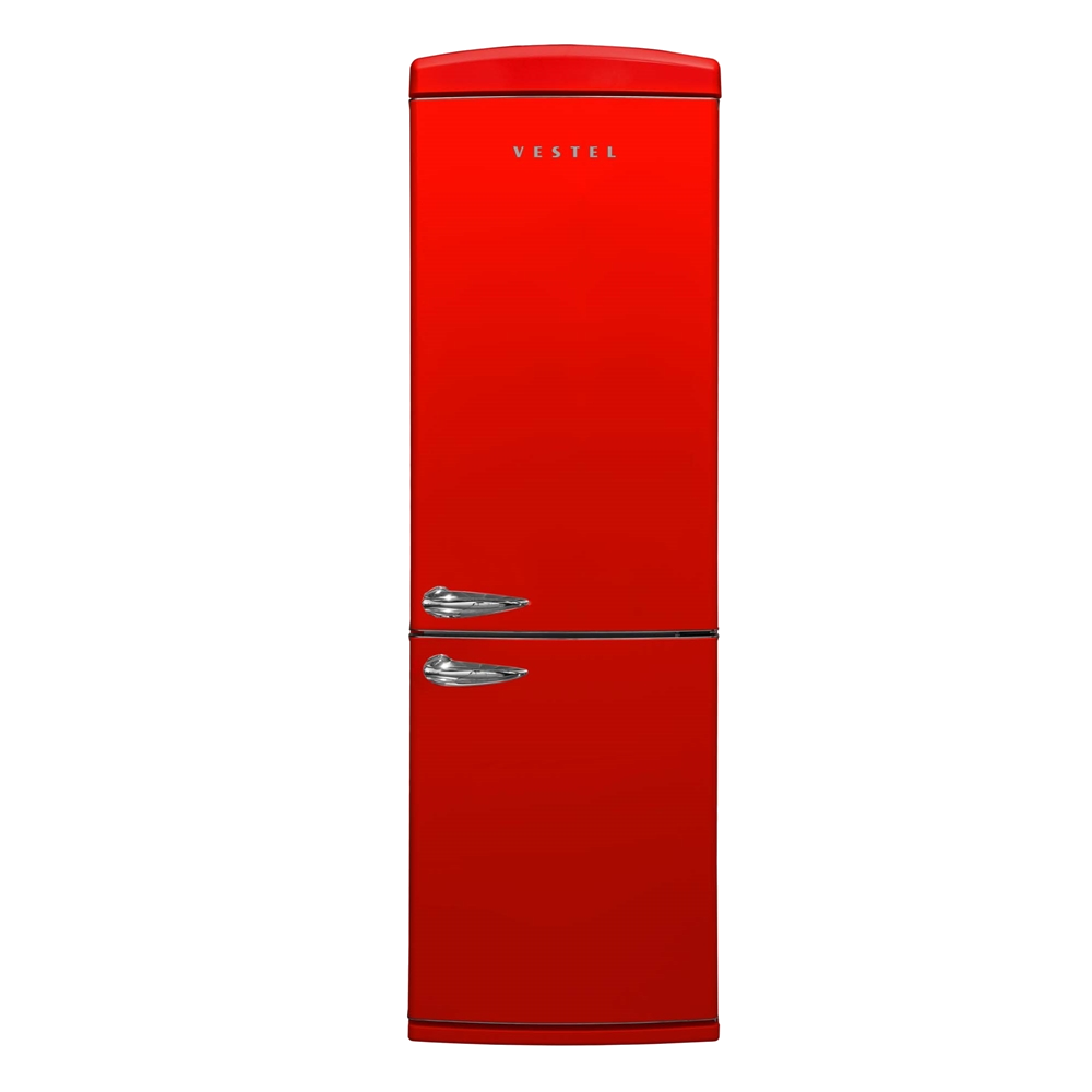 Retro NFK37201 F Enerji Sınıfı 331L No-Frost Buzdolabı Kırmızı