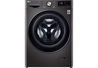 LG F4V9BCP2EE 12kg Yıkama 8kg Kurutma 1400 Devir Kurutmalı Çamaşır Makinesi Metalik Siyah