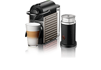 NESPRESSO C66T Pixie Titan Kahve Makinesi ve Süt Köpürtücü Aksesuar