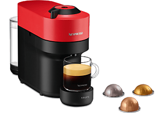 KRUPS Vertuo Pop Nespresso XN920510 kapszulás kávéfőző, paprikapiros