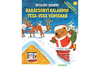 Richard Scarry - Karácsonyi kalandok Tesz-vesz városban