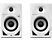 PIONEER DJ DM-40D-BT-W 4"-es monitor hangfalpár Bluetooth csatlakozással, fehér