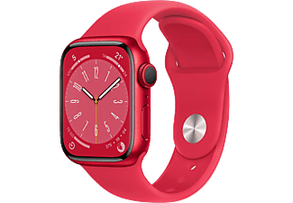 APPLE Watch Series 8 GPS + Cellular 41 mm MNJ23TU PRODUCT(RED) Alüminyum Kasa ve (PRODUCT)RED Spor Kordon