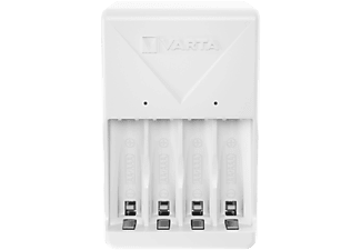 VARTA Plug akkumulátor töltő 4x2100mAh ceruza akkumulátorral, fehér (57657101451)