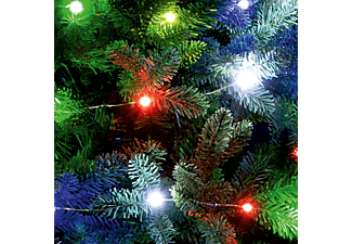 CHRISTMAS LIGHTING beltéri Micro LED fényfüzér, 30 LED, színes (ML 30/M)