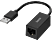 HAMA FIC Hálózati adapter, 10/100 USB 2.0, fekete (200324)