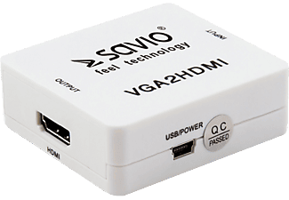 SAVIO VGA - HDMI átalakító adapter (CL-110)